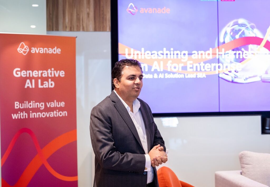Avanade Launch of Gen AI Lab - Bhavya Kapoor, Avanade Southeast Asia MD